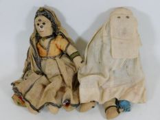 Two early 20thC. ethnic dolls