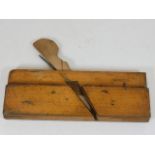 An antique moulding plane