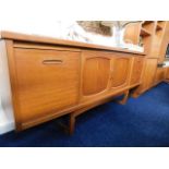 A 1970's retro Jentique teak sideboard