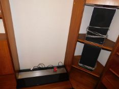 A Bang & Olufsen Beo 2200 hifi system with speaker