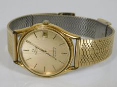 An Omega seamaster quartz wrist watch