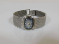 A ladies silver Rotary wristwatch