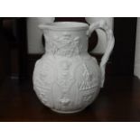 W. B. Colbridge commemorative Albion jug with heav