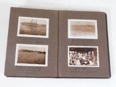 A small album of WW1 photographs, approx. 48 in to