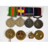 A WW2 medal set awarded to 801420 Sgt. R. Brooking