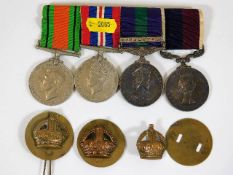 A WW2 medal set awarded to 801420 Sgt. R. Brooking
