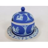 A 19thC. Wedgwood preserve jar with lid