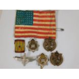 A quantity of mostly British WW2 badges & a US bad