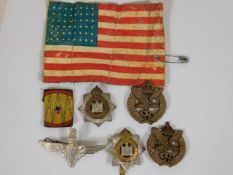 A quantity of mostly British WW2 badges & a US bad