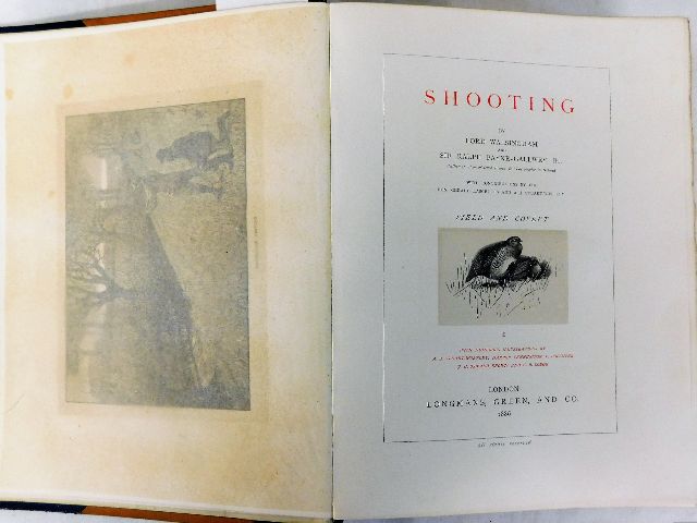 Badminton Library: Three 19thC. limited edition bo