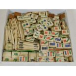 A boxed quantity of Mahjong pieces