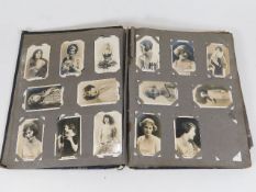 An album of mostly early 20thC. cigarette cards de