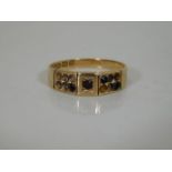 A 15ct gold ring a/f