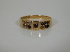 A 15ct gold ring a/f
