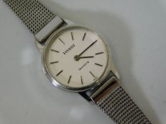 A Tissot stainless steel wrist watch