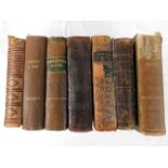 Seven 19thC. editions of Charles Dickens books