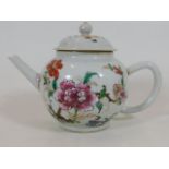 A 19thC. Chinese famille rose teapot