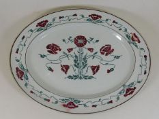 A Sampson Bridgwood & Sons meat dish sold by T. Go