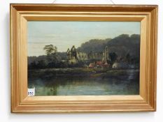 Allan, 19thC. oil on canvas in gilt frame depictin