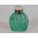 A Lalique of France figurative scent bottle, repai