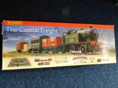 A boxed Hornby Coastal Freight 00 gauge model rail