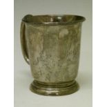 George VI silver christening mug, Sheffield 1948 Condition: