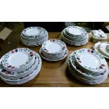 Adams Old Colonial pattern dinner service (part shelf) Condition: