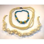 Large quantity of various costume jewellery Condition: