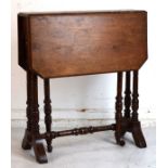 Late 19th/early 20th Century mahogany Sutherland table Condition: