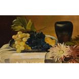 W. Booth - Pair of early 20th Century oils on board - Still life with fruit, signed, framed