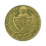 Gold Medallions - Edward VII Guys Hospital Newland-Pedley gold medal, the obverse with portrait of