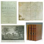 Books - Rev John Collinson - The History And Antiquities Of The County Of Somerset, printed by R.