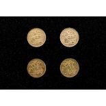 Gold Coins - Edward VII Empire Four Coin Sovereign Collection comprising: four sovereigns being 1903