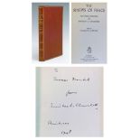 Autographs/Books - Winston S. Churchill - Signed copy of The Sinews Of Peace, edited by Randolph