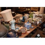 Large quantity of decorative ceramics, ornaments etc Condition: