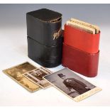 Collection of late 19th/early 20th Century cabinet photographs and postcards etc Condition: