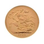 Gold Coin - Queen Elizabeth II 1981 proof sovereign Condition: