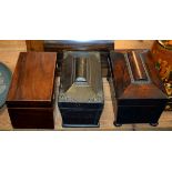 Five various 19th Century boxes Condition: