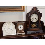 Three mantel clocks Condition: