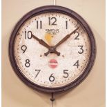 Smiths 'Sectric' Bakelite cased wall clock Condition: