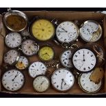 Large selection of silver and other cased ladies and gentlemens pocket watches, wristwatches etc