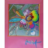 Peter Max (American b.1937) - Mixed Media - Acrylic and colour lithograph - New York Flower Show,