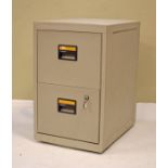 Sentry two drawer fire proof filing cabinet Condition: