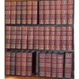 Books - Collection of Morocco spined encyclopaedia Britannica (three shelves) Condition: