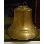 Vintage heavy bronze bell Condition: