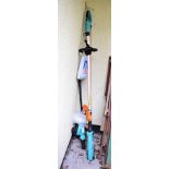 Bergman long reach lopper & trimmer having chainsaw and hedge trimmer attachments Condition: