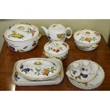 Small quantity of Royal Worcester Evesham pattern tableware Condition: