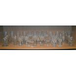 Quantity of various engraved glassware etc Condition: