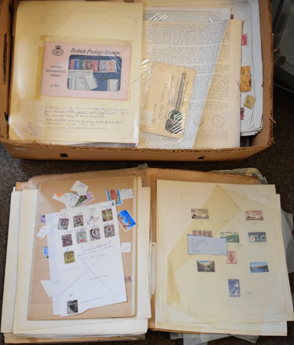 Stamps - Collection of Commonwealth and world stamps in albums and loose Condition: