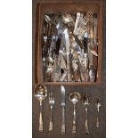 Silver plated Community canteen of cutlery Condition: